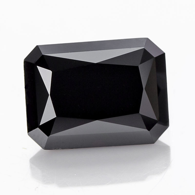 Buy Synthetic Loose Cushion Cut Black Moissanite Gemstone Diamond online manufacture