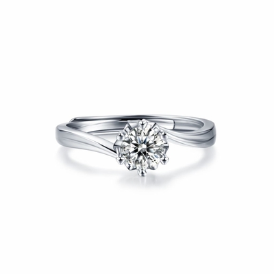 kopen D VSS1 Moissanite Juwelen 925 Sterling zilver 0,5/1/2/3 karaat Diamant online manufacture