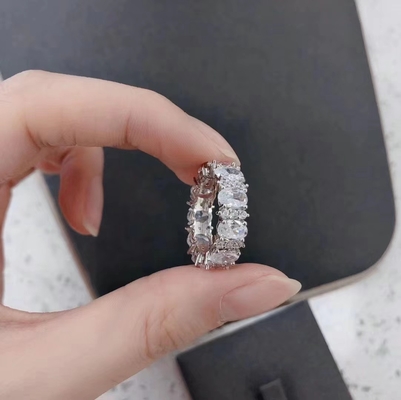 Buen precio Anillos de circonía cúbicos de plata esterlina en línea