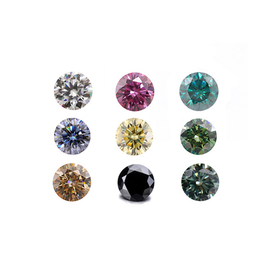 Buon prezzo Per personalizzazione, pietre preziose di moissanite, solitario, smaragdo, rosa in linea